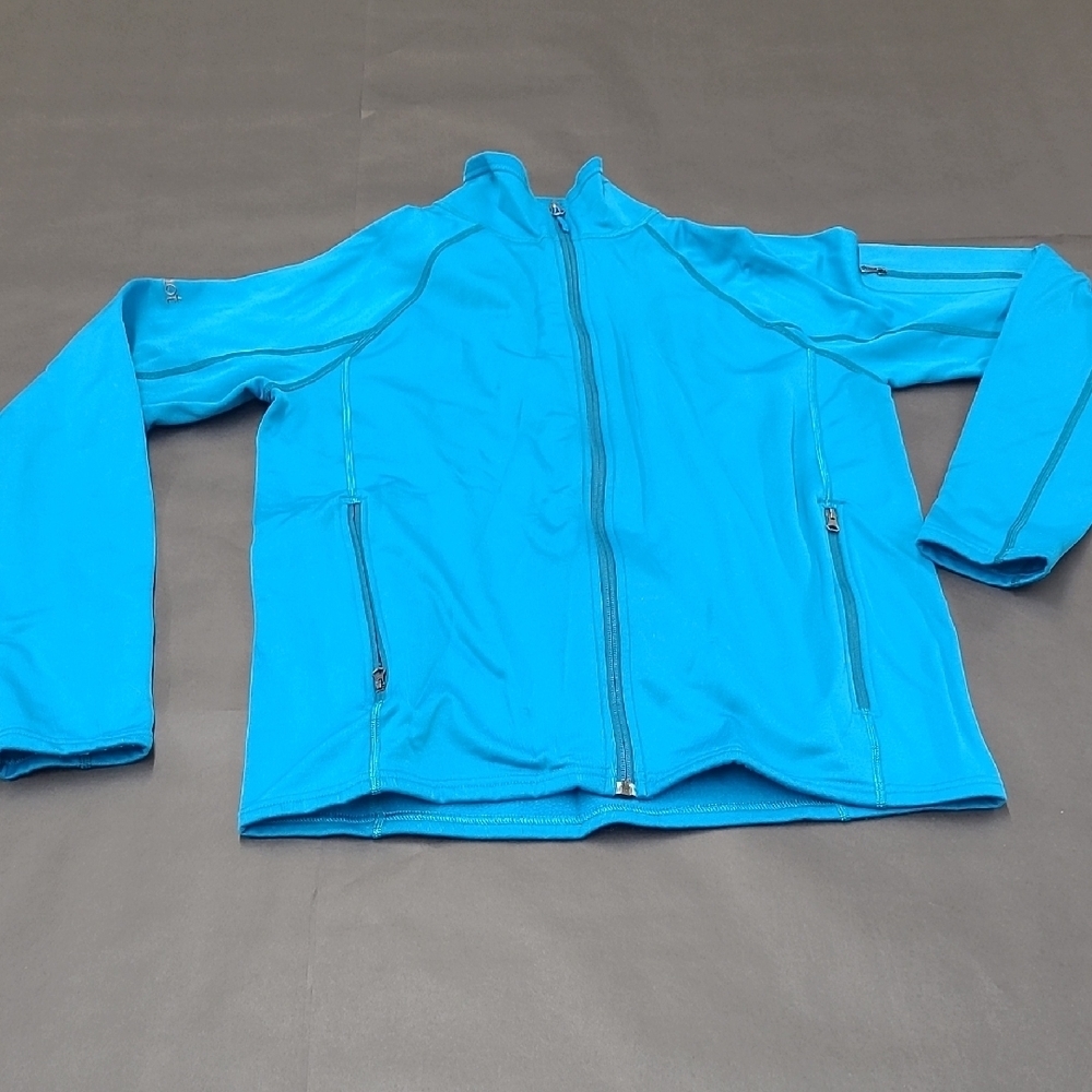 Marmot Blue Full-Zip Sweater Jacket Size M